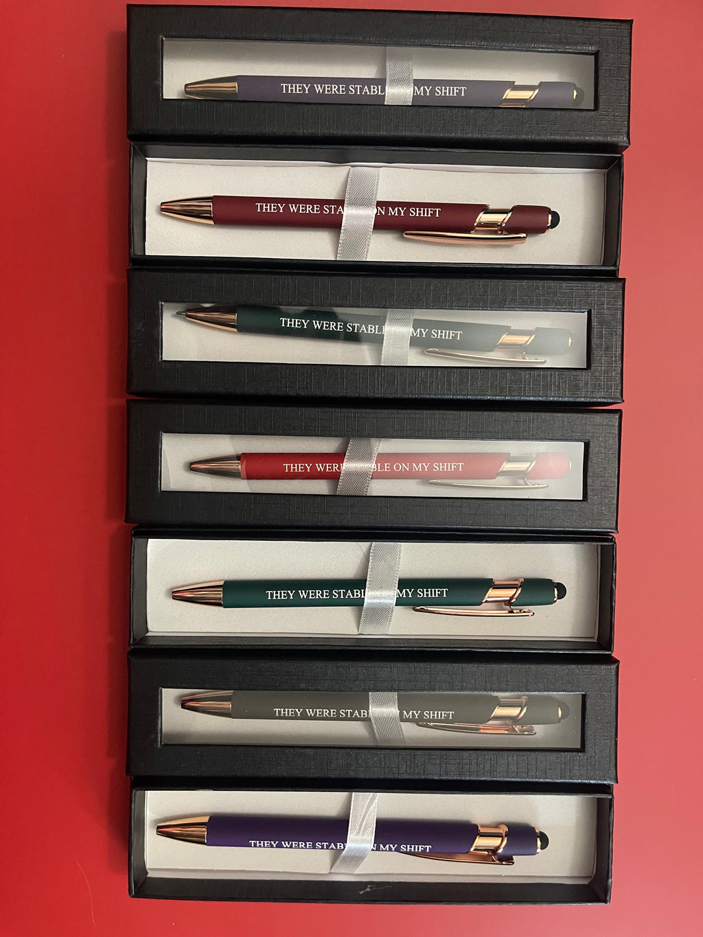 They were Stable On My Shift -Luxury stylus writing pens(multi-pack)